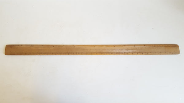 Vintage Wooden Imperial Rule w Multiple Measurements 40554