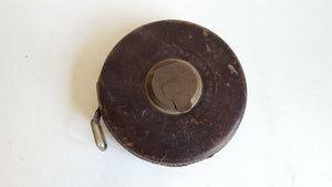 100ft Vintage Rabone Chesterman No 418 Tape Measure 40844