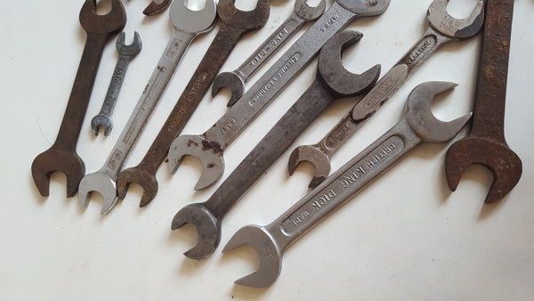 Mixed Job Lot of King Dick Spanners c 5.5mm - 9/16" 41119
