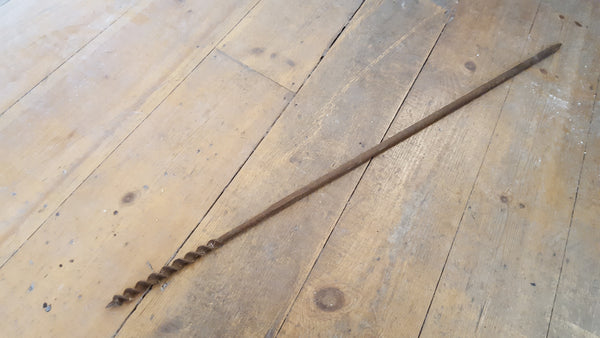 Long 39" x 3/4" Vintage Auger Drill Bit 39905