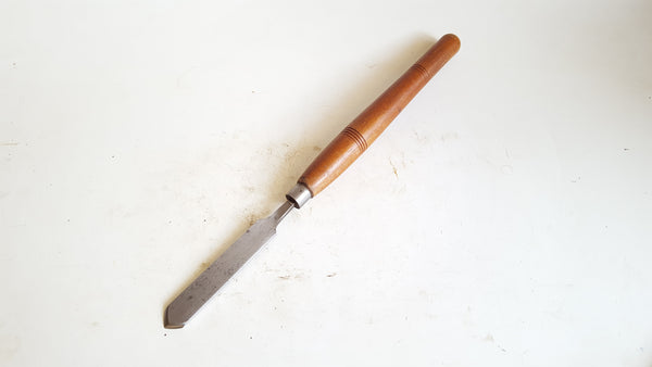 1" Vintage Robert Sorby Diamond Point Woodturning Chisel 41469