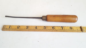 3/16" Vintage S J Addis Skew Spoon Gouge w #23 Sweep 41491