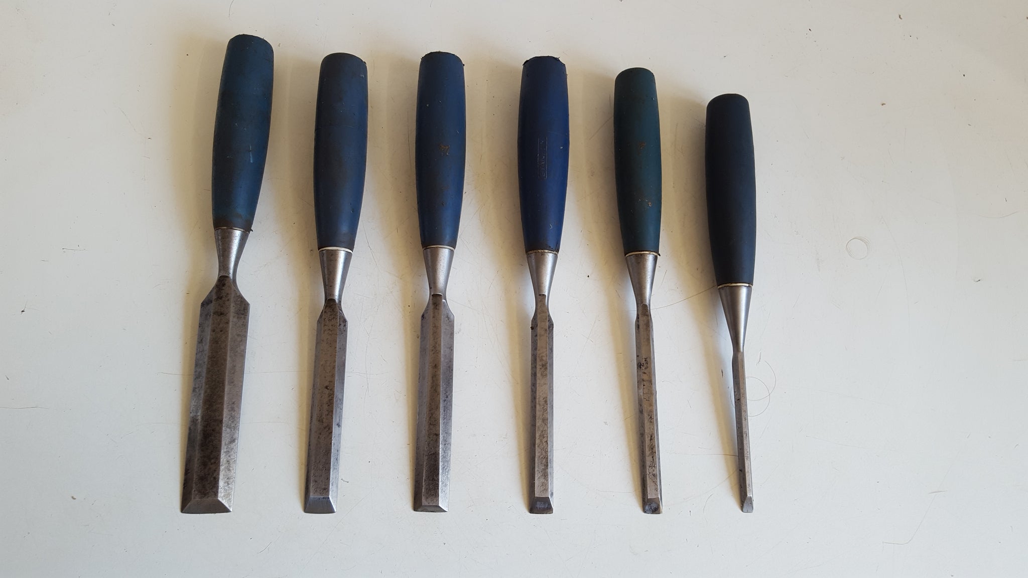 Set of 6 Bevelled Chisels 1/4" - 1" 41600