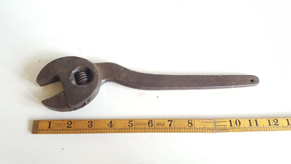 12" Cranked Adjustable Wrench 41638