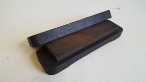 8" x 2" Vintage Sharpening Stone in Wooden Box 41707