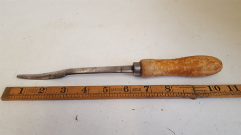 10 1/2" Stubs Engineers Scraper w Wooden Handle 41963
