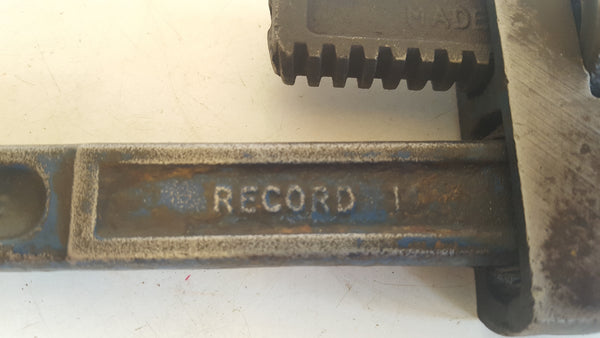 Vintage Record 14 Stillson Pipe Wrench 42008
