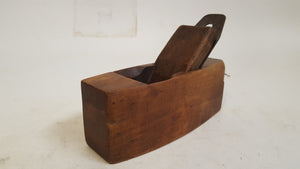 7 1/2" Vintage Varvill & Sons Wooden Coffin Plane 42239