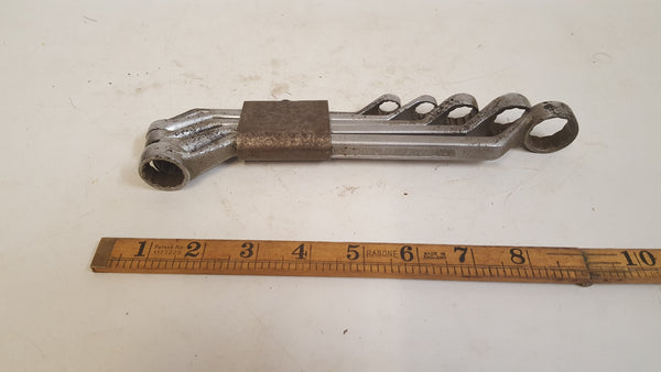 Set of 5 Ring Spanners 1/8" W - 7/16" W 42597