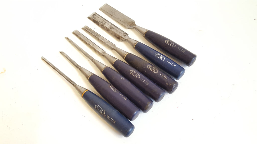 Lot of 7 assorted woodworking chisels – Tacos Y Mas