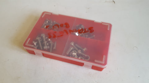 Job Lot of Bolts in Plastic Case 42550