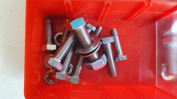 Job Lot of Bolts in Plastic Case 42550