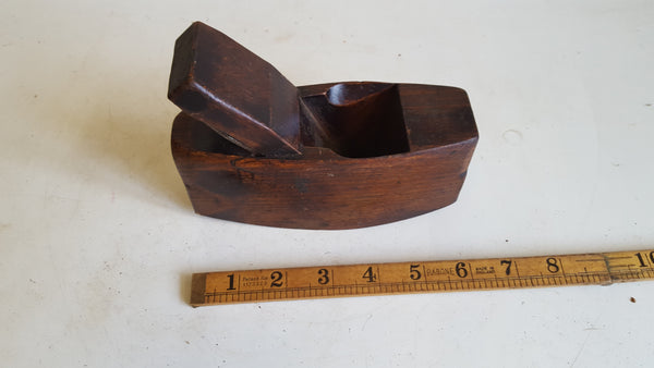 Small 6" Vintage Compass Coffin Plane 42718