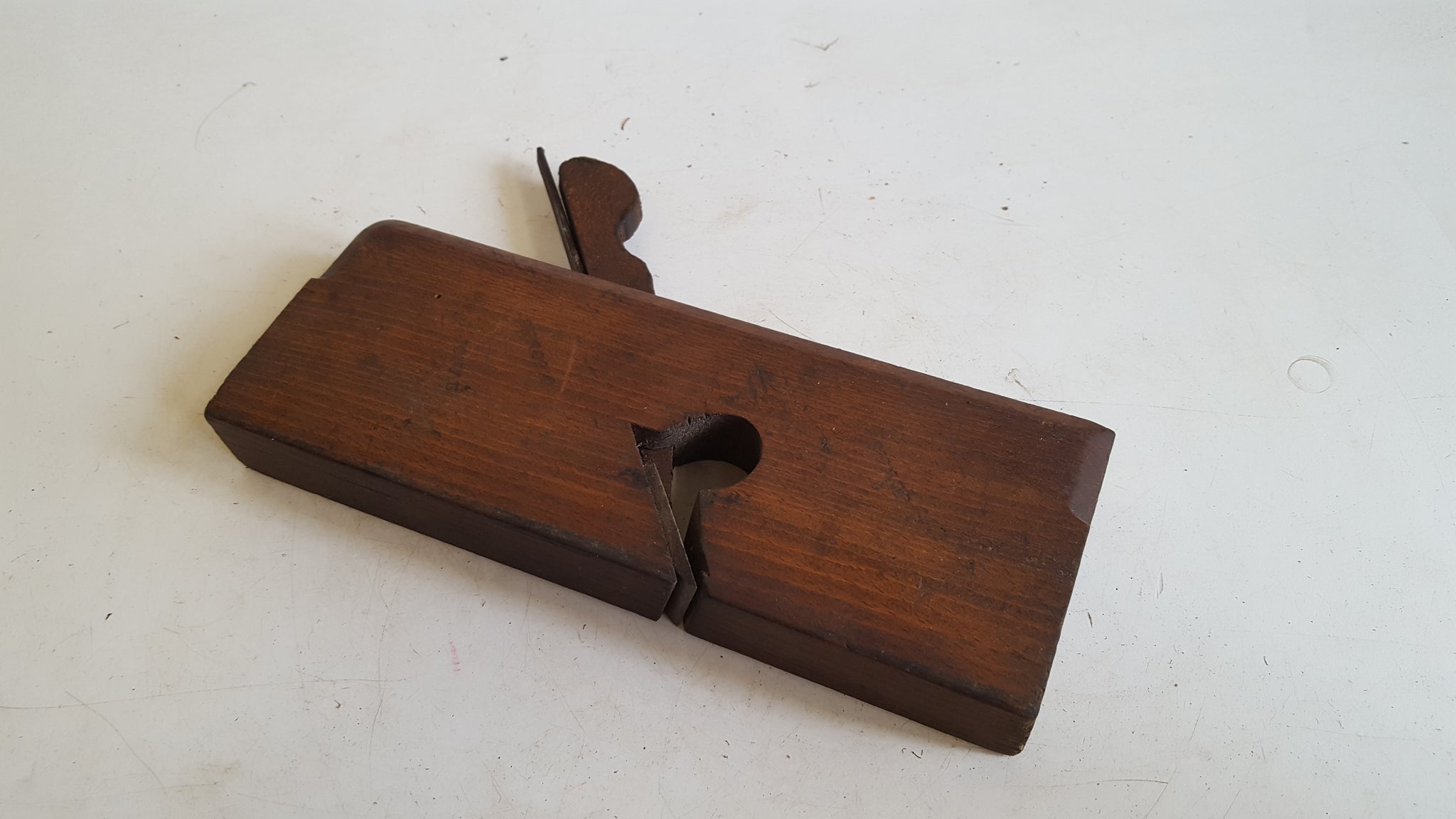 9 1/2" Vintage Destin & Sons Wooden Rebate Plane 42716