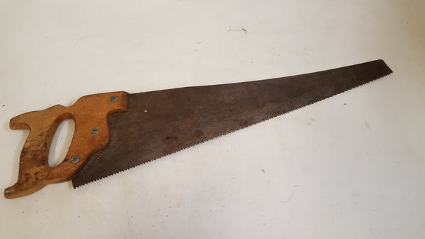 24" Vintage Disston Panel Saw w 7 TPI 42901