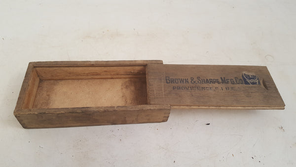 Vintage Brown & Sharpe Micrometer Box EMPTY 42800
