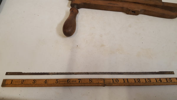 Vintage Wooden Bow Saw w/o Toggle 42987