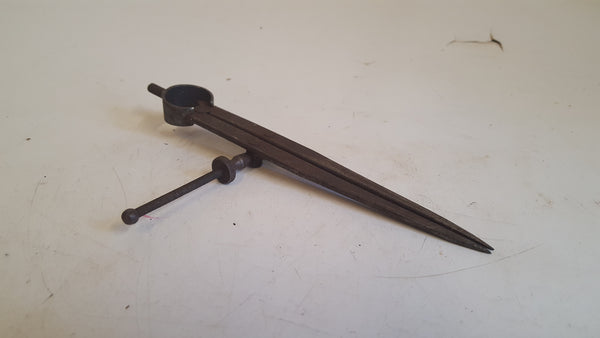 6" Vintage Spring Arm Compass Divider 43199