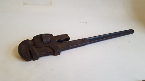 Large Vintage Record 24 Adjustable Pipe Wrench / Stilson 43308