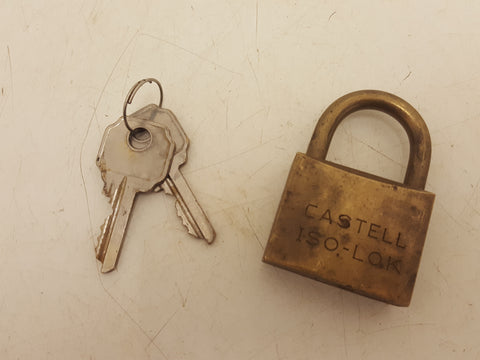 Small Castell ISO LOK Padlock 33242